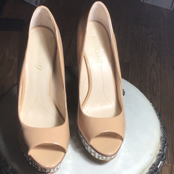 Boutique 9 Shoes - Boutique 9 Glass stone heels.  1014